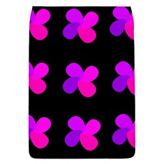 Purple Flowers Flap Covers (s)  by Valentinaart