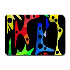 Colorful Abstract Pattern Plate Mats