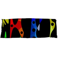 Colorful Abstract Pattern Body Pillow Case (dakimakura)