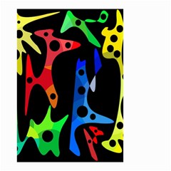 Colorful Abstract Pattern Small Garden Flag (two Sides)