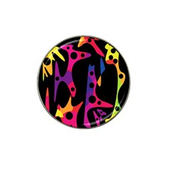 Colorful Pattern Hat Clip Ball Marker by Valentinaart