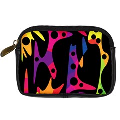 Colorful Pattern Digital Camera Cases by Valentinaart