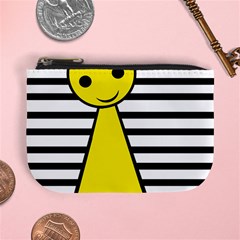 Yellow Pawn Mini Coin Purses by Valentinaart