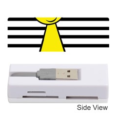 Yellow Pawn Memory Card Reader (stick)  by Valentinaart