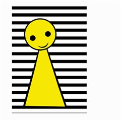 Yellow Pawn Large Garden Flag (two Sides)