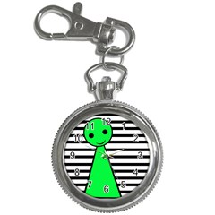 Green Pawn Key Chain Watches by Valentinaart