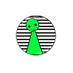 Green Pawn Hat Clip Ball Marker (10 Pack) by Valentinaart