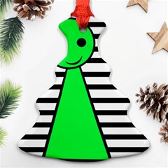 Green Pawn Ornament (christmas Tree)