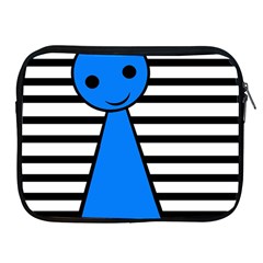 Blue Pawn Apple Ipad 2/3/4 Zipper Cases by Valentinaart