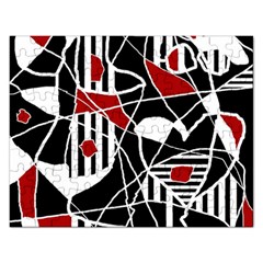 Artistic Abstraction Rectangular Jigsaw Puzzl by Valentinaart