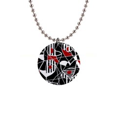 Artistic Abstraction Button Necklaces by Valentinaart