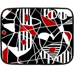 Artistic Abstraction Fleece Blanket (mini)