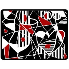 Artistic Abstraction Fleece Blanket (large) 