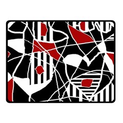 Artistic Abstraction Fleece Blanket (small)