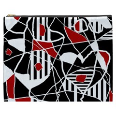 Artistic Abstraction Cosmetic Bag (xxxl)  by Valentinaart