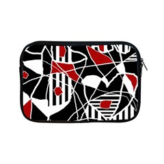 Artistic Abstraction Apple Ipad Mini Zipper Cases by Valentinaart