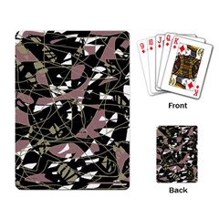 Artistic Abstract Pattern Playing Card by Valentinaart