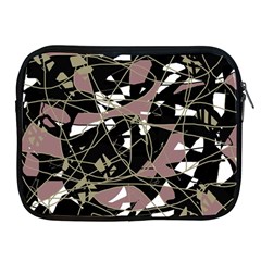 Artistic Abstract Pattern Apple Ipad 2/3/4 Zipper Cases by Valentinaart