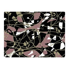 Artistic Abstract Pattern Double Sided Flano Blanket (mini) 