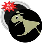 Kangaroo 3  Magnets (100 pack) Front