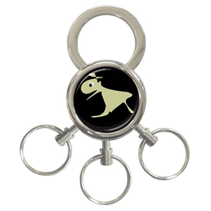 Kangaroo 3-Ring Key Chains