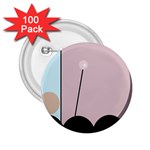 Abstract design 2.25  Buttons (100 pack)  Front