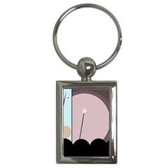 Abstract Design Key Chains (rectangle) 