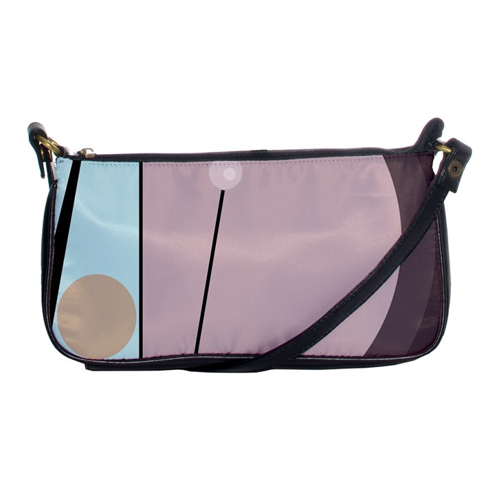 Abstract design Shoulder Clutch Bags