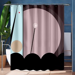 Abstract Design Shower Curtain 60  X 72  (medium) 