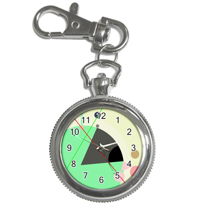 Decorative abstract design Key Chain Watches