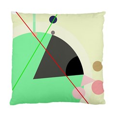 Decorative Abstract Design Standard Cushion Case (one Side) by Valentinaart