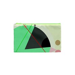 Decorative Abstract Design Cosmetic Bag (xs) by Valentinaart