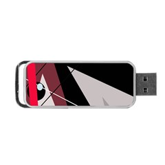 Artistic Abstraction Portable Usb Flash (one Side)