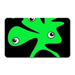 Green amoeba Magnet (Rectangular) Front