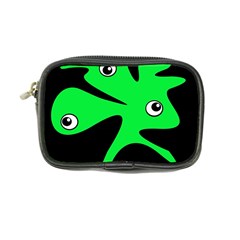 Green Amoeba Coin Purse by Valentinaart