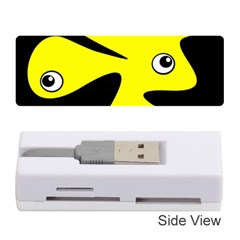 Yellow amoeba Memory Card Reader (Stick) 