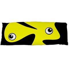 Yellow amoeba Body Pillow Case (Dakimakura)