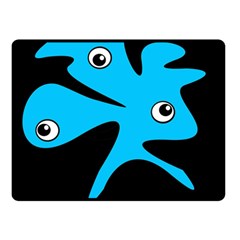 Blue Amoeba Double Sided Fleece Blanket (small) 