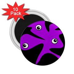 Purple amoeba 2.25  Magnets (10 pack) 