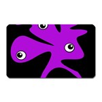 Purple amoeba Magnet (Rectangular) Front