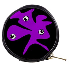 Purple amoeba Mini Makeup Bags