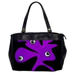 Purple amoeba Office Handbags