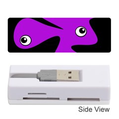 Purple amoeba Memory Card Reader (Stick) 