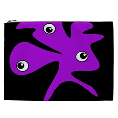 Purple amoeba Cosmetic Bag (XXL) 