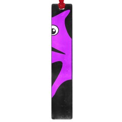 Purple amoeba Large Book Marks