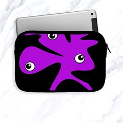 Purple amoeba Apple iPad Mini Zipper Cases