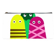 Three Mosters Pencil Cases by Valentinaart