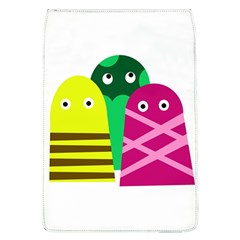 Three Mosters Flap Covers (l)  by Valentinaart