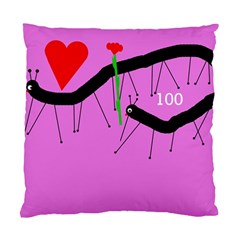 Centipedes Standard Cushion Case (one Side) by Valentinaart