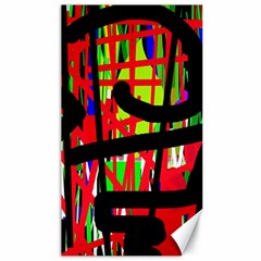 Colorful Abstraction Canvas 40  X 72  